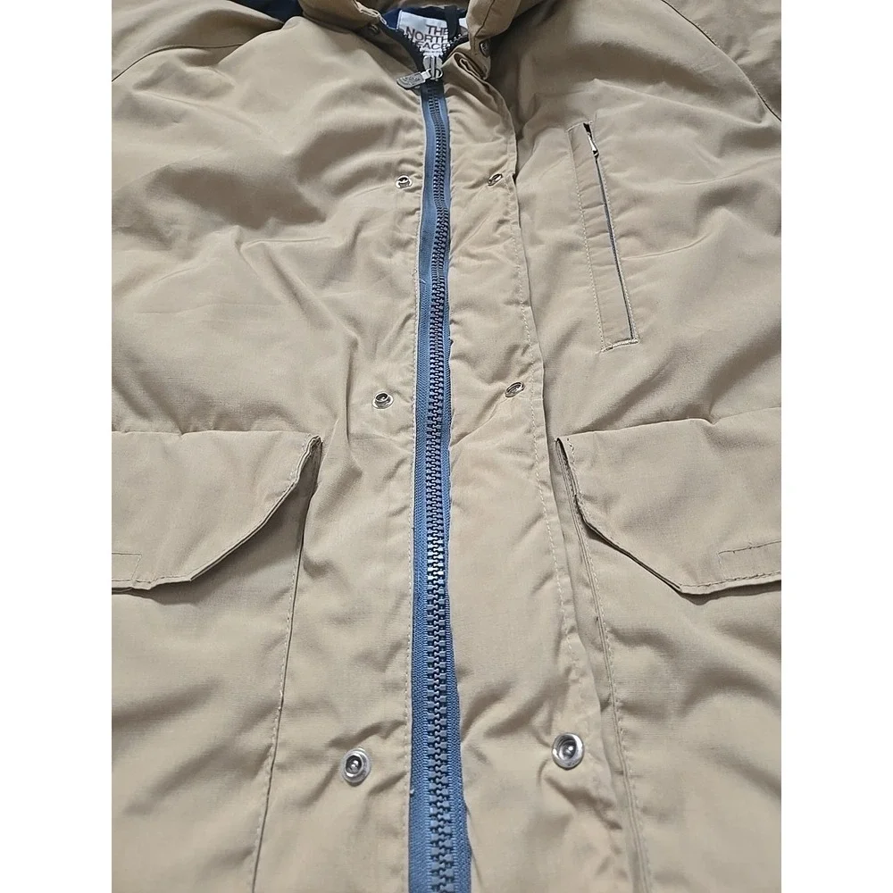 THE NORTH FACE (USA) Vintage Serow Prime Goose Down Tan Winter Parka Coat ~ L‎